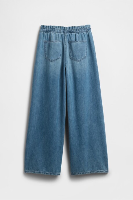 Jean Baggy Niña Medium Wash