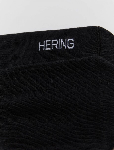 KIT CON 3 PARES DE MEDIAS TIPO SOQUETES UNISSEX NEGRO