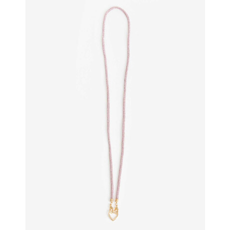 Llavero Y Bag Charm Maxi Tira Rosa Claro