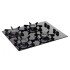 Anafe Mueller Cooktop 4 Hornallas a Gas Vidrio Templado Negro