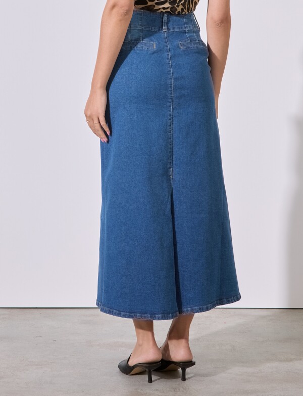 Falda Maxi Denim JEAN