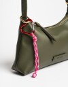Llavero Cordón Llavero Y Bag Charm De Cordón - Combinacion Bicolor