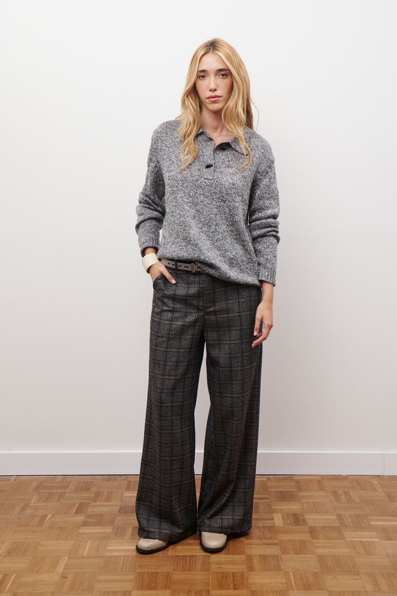 PANTALON GALES NEGRO