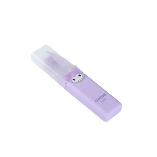 Cubiertos + estuche Sanrio Kuromi