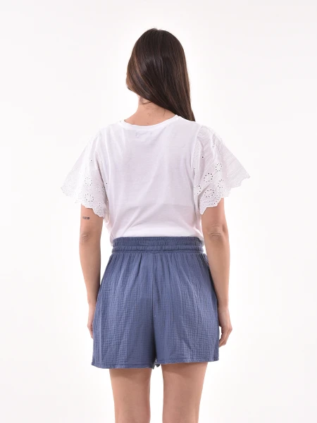 SHORT VENECIA AZUL OSCURO