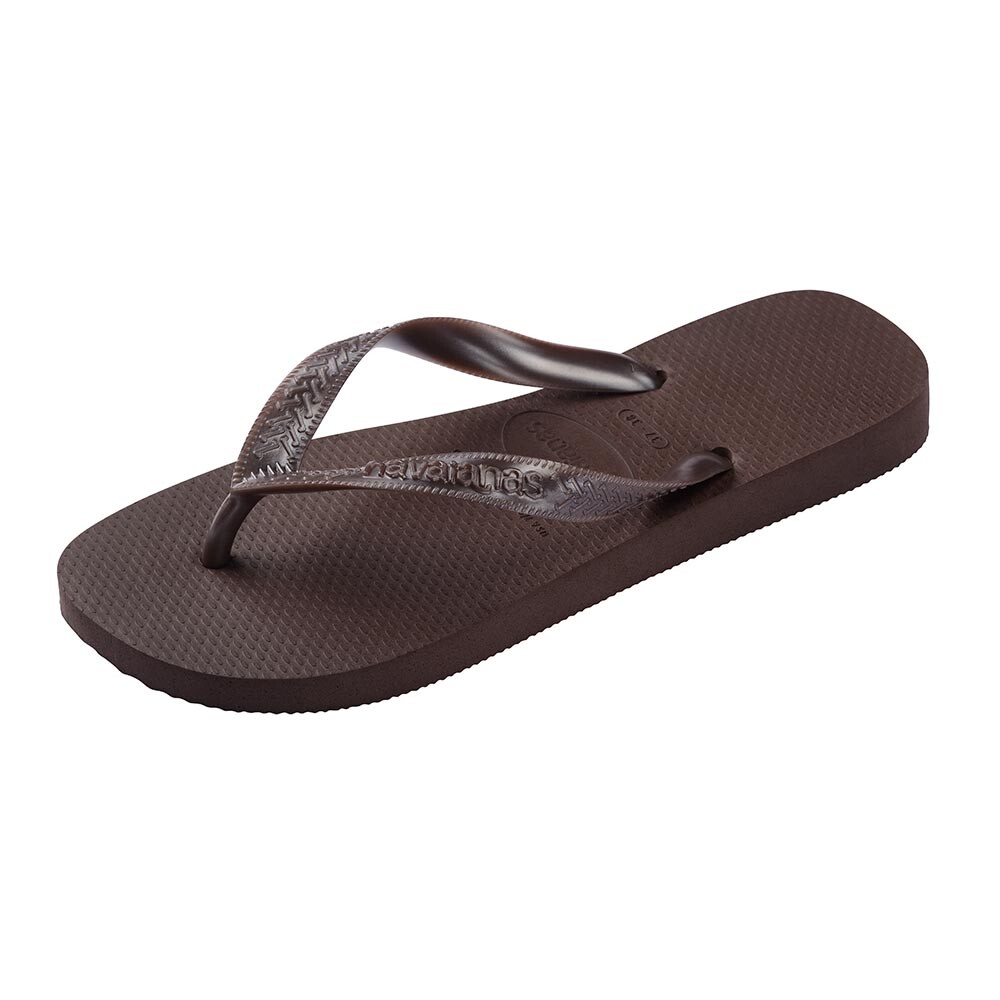 Sandalias Havaianas Top Tiras Mujer Cafe