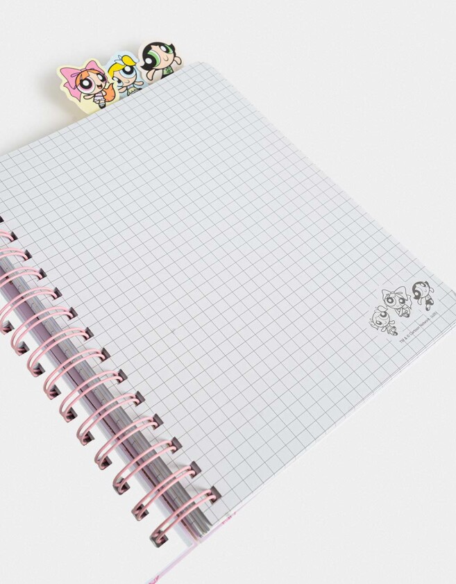 Anotadores Cuadernos y Memos Cuaderno A5 Chicas Superpoderosas - Combinacion Multicolor