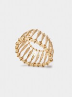 Pulsera Golden Basics blanco