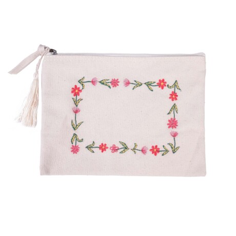 NECESSAIRE ALGODON-RECICLADO ROSA