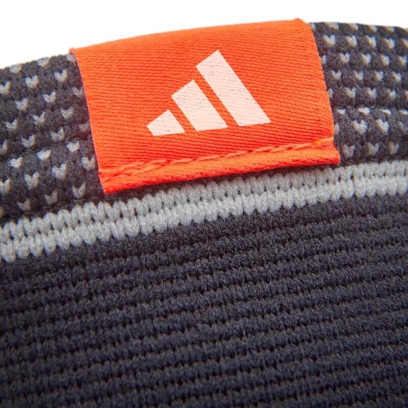 Muñequera Deportiva Estabilizadora Adidas (Logo Nuevo) Gris