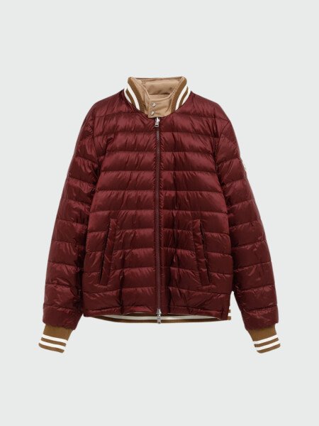 MONCLER - Campera Cazadora Reversible Prieure Beige Claro