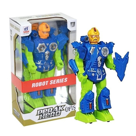 ROBOT CON LUCES, SONIDOS Y MOVIMIENTO, PERAK HERO 6009 ROBOT CON LUCES, SONIDOS Y MOVIMIENTO, PERAK HERO 6009