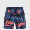 BOSS Black - Short Baño Estampado Azul