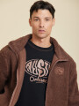 CAMPERA SAYER ( SHERPA) RUSTY MarrÓn