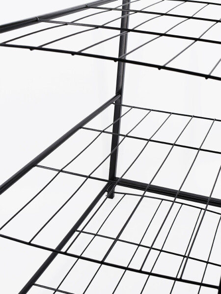 MESA CON ZAPATERA 3 NIVELES MADERA