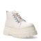 Bota de Mujer Miss Carol GALILEA acordonada con plataforma Blanco Hueso