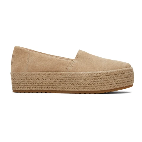 Oatmeal Suede Wm Valcia Esp - Mujer Natural
