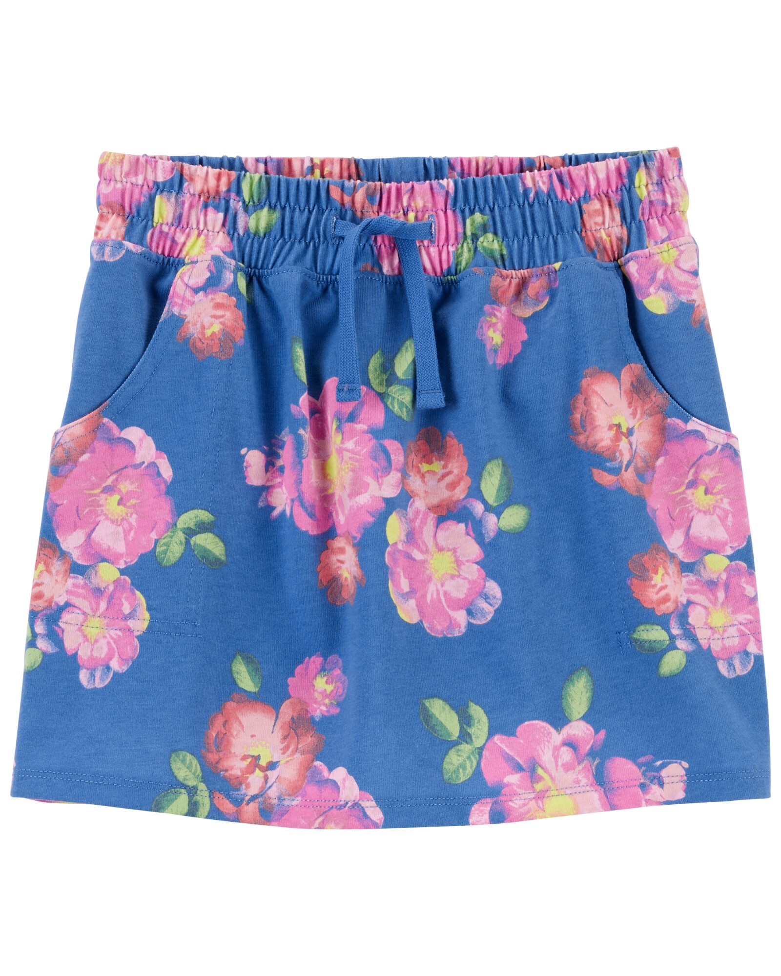 Short pollera de algodón diseño floral Short pollera de algodón diseño floral