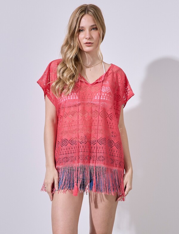 Kaftan Calado CORAL