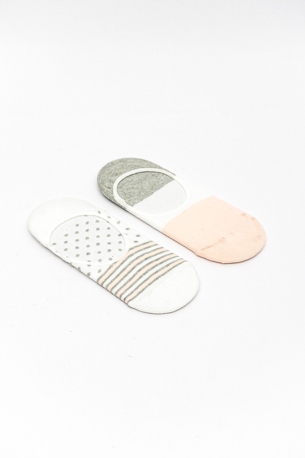 Medias Invisible Canasti, Pack X 2 Color Unico