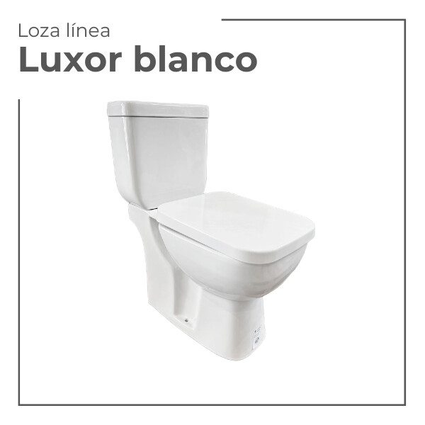 Inodoro+ mochila + Tapa Luxor Inodoro+ Mochila + Tapa Luxor