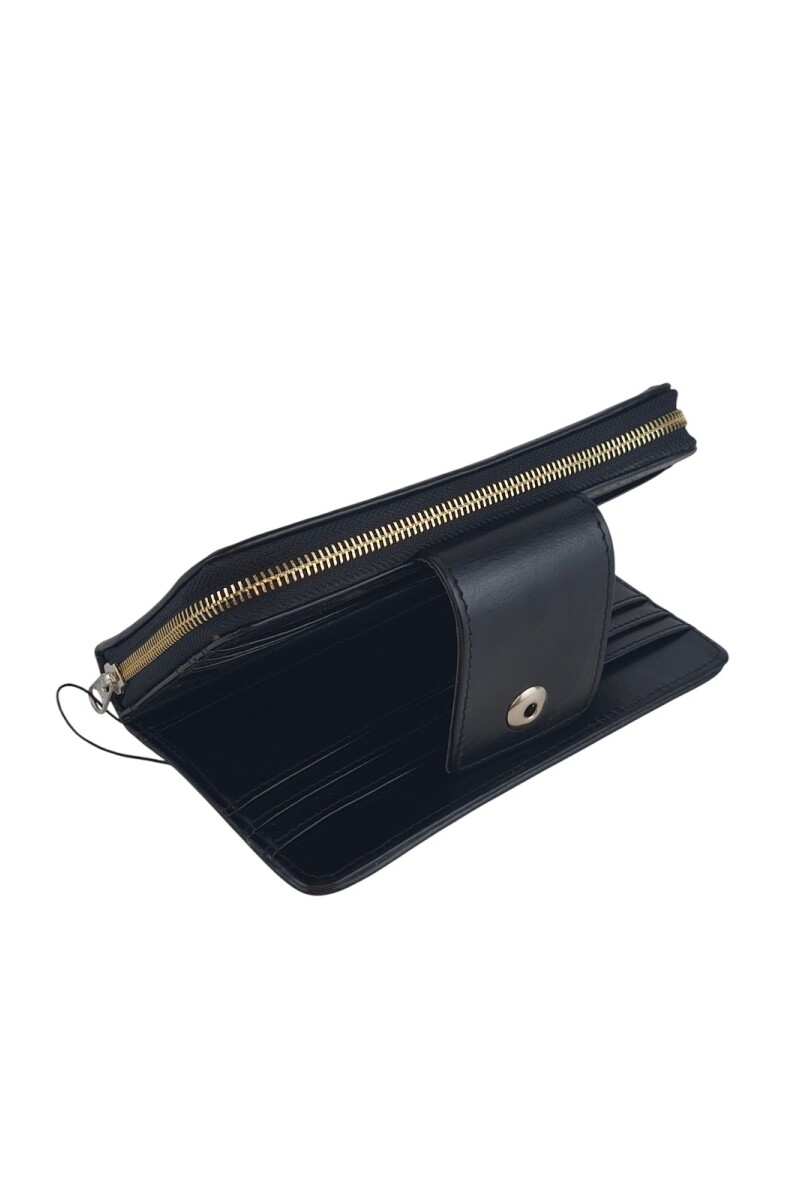 Monedero con tarjetero verde