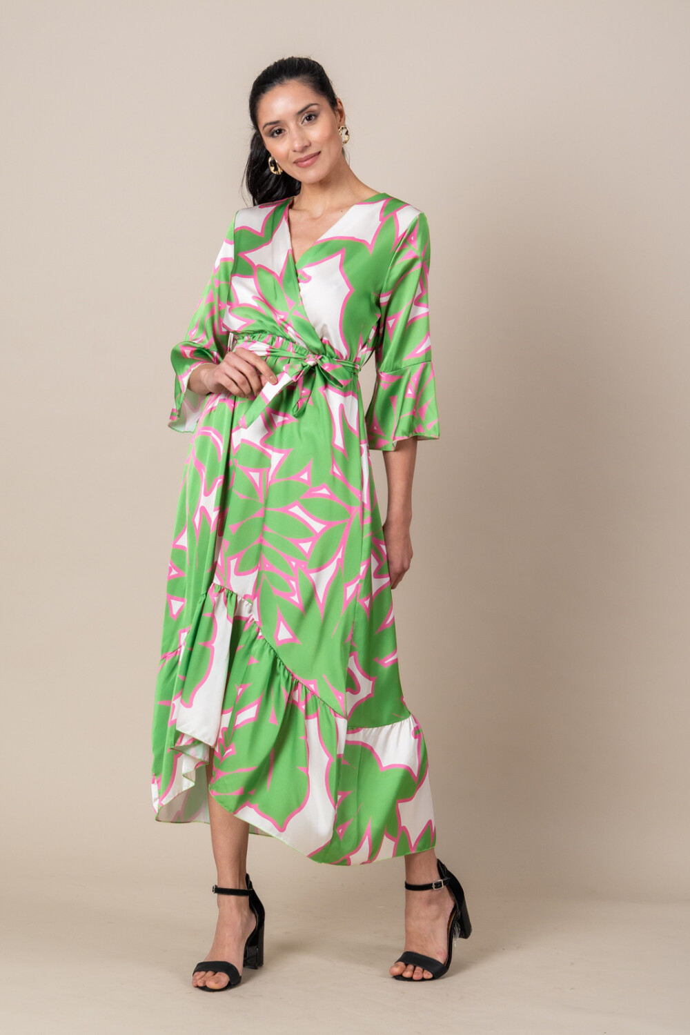 VESTIDO DUO Verde Manzana