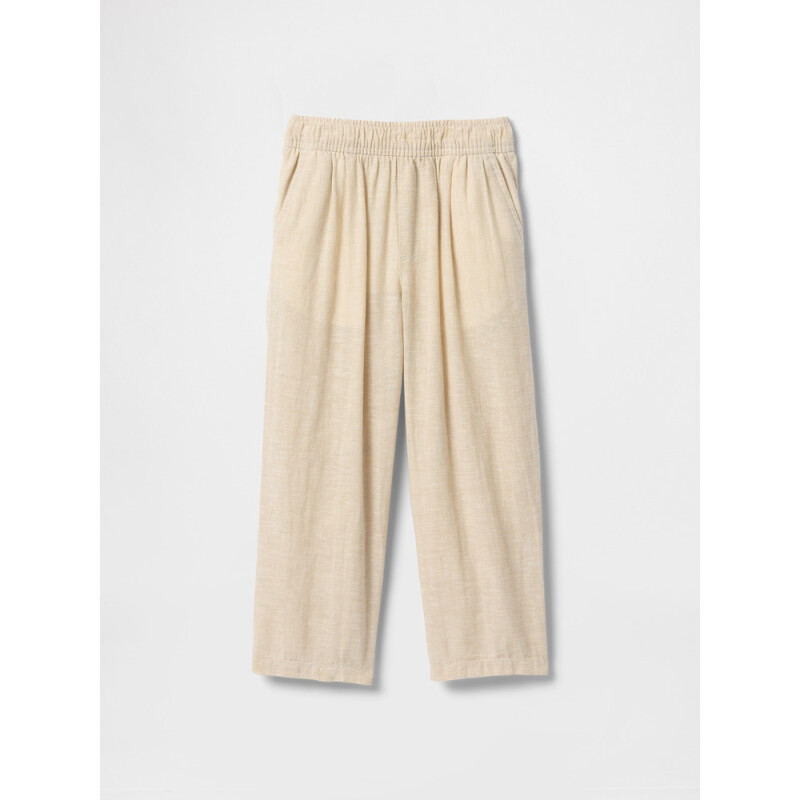 LINEN WOVEN BOTTOM OATMEAL