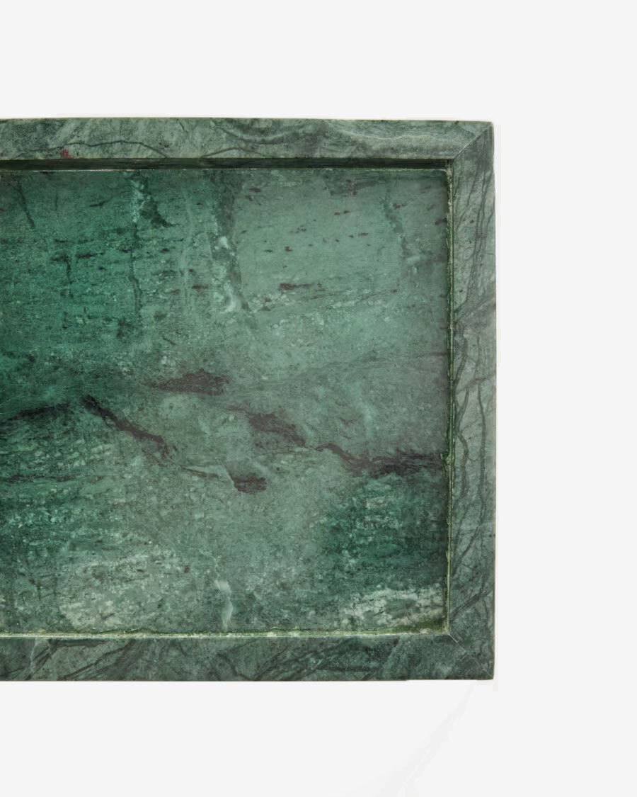 Bandeja Serela de mármol verde 18 x 18 cm Bandeja Serela de mármol verde 18 x 18 cm