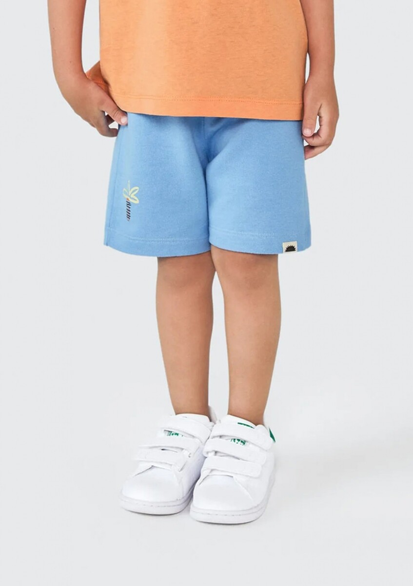 SHORT INFANTIL CON ESTAMPA - BEIGE 