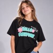 T-SHIRT N.SAILS 3446 M.C NIÑA NEGRO