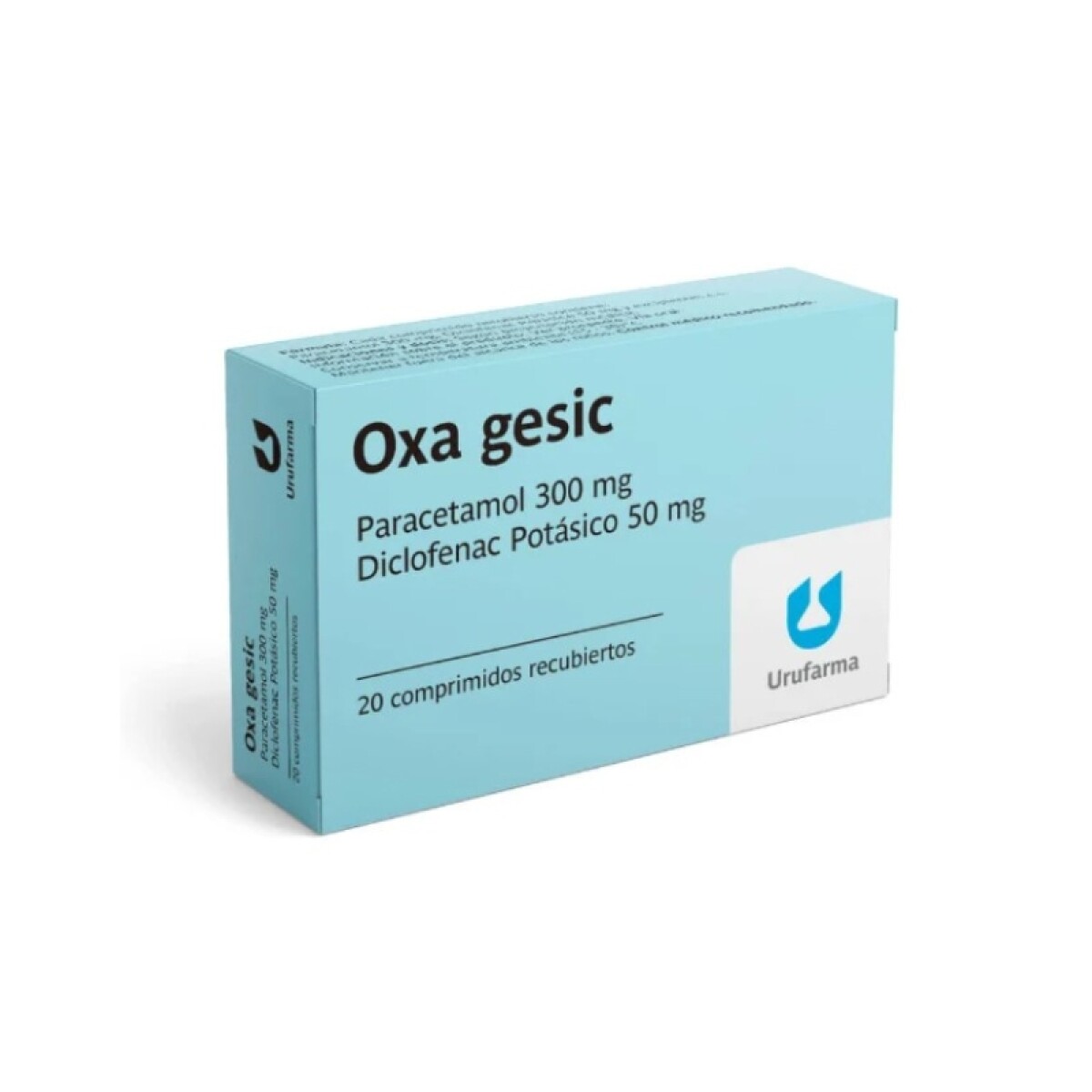 Oxa Gesic 300mg/50mg - 20 Comprimidos recubiertos 