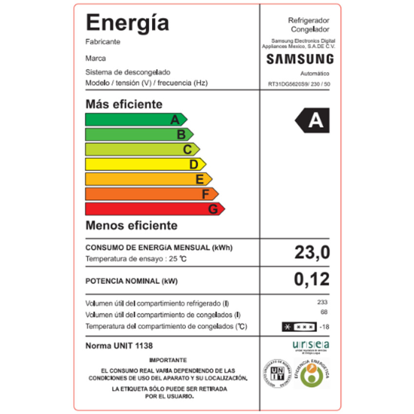 Heladera Samsung 300 Lts inox. Heladera Samsung 300 Lts inox.