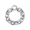 Pulsera Eslabón Oval-Plata 925 inflada-Sin piedra-PU3038 sinpiedra