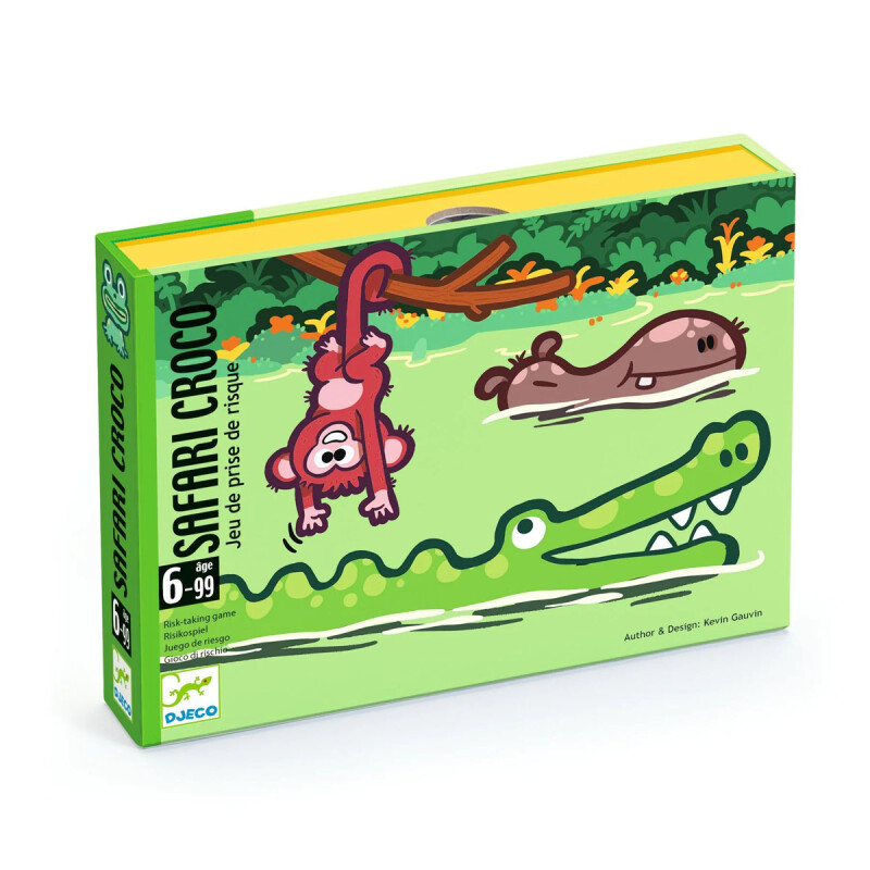 Safari Croco Juego de cartas Djeco Safari Croco Juego de cartas Djeco