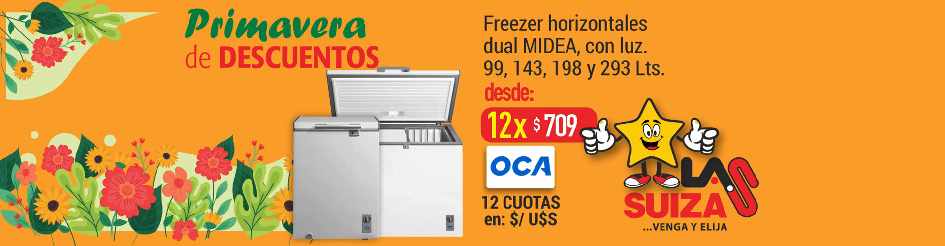 Freezers Midea
