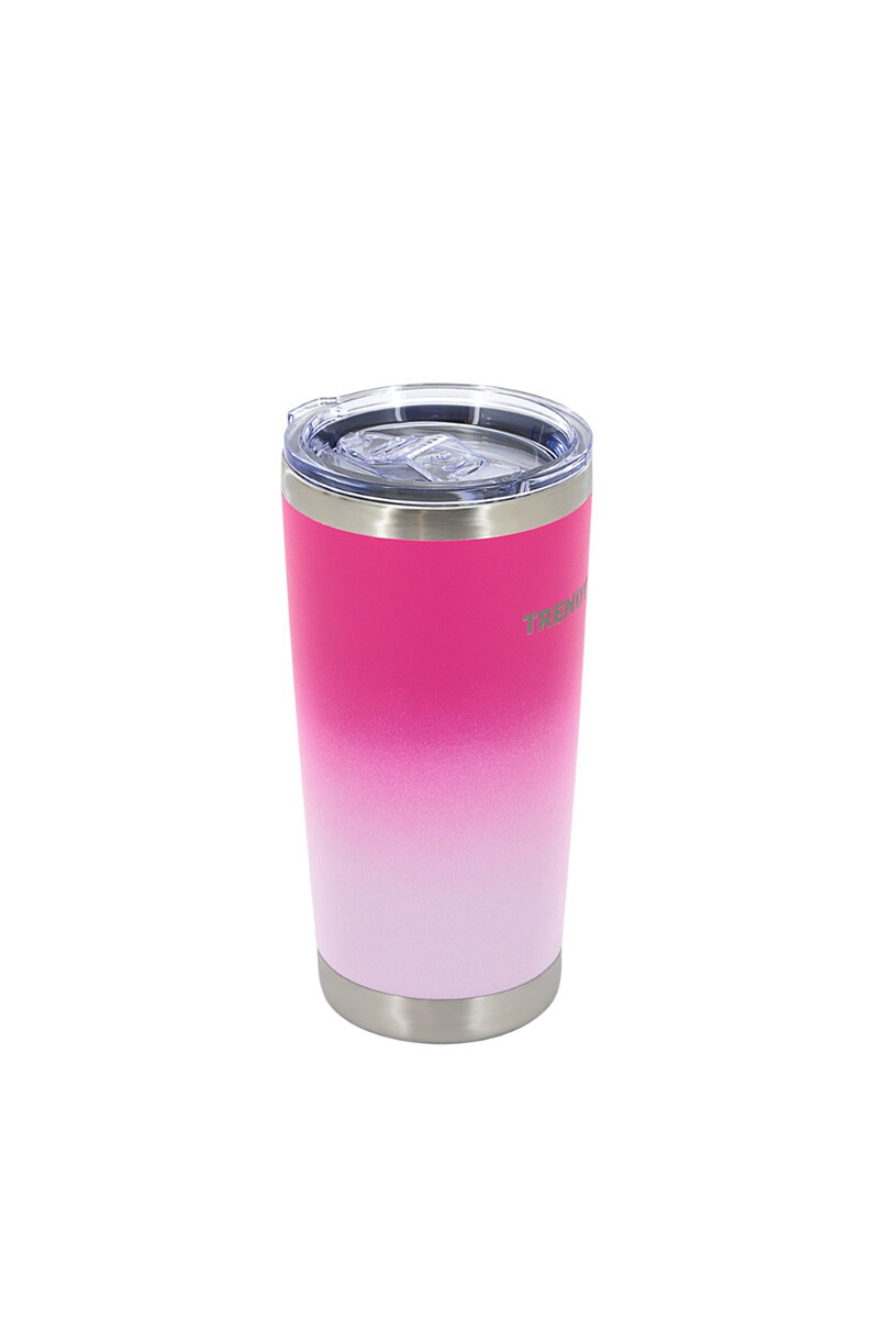Vaso termico Trendy Fucsia