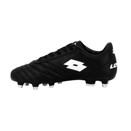 Championes Lotto Fútbol de Cuero Black White