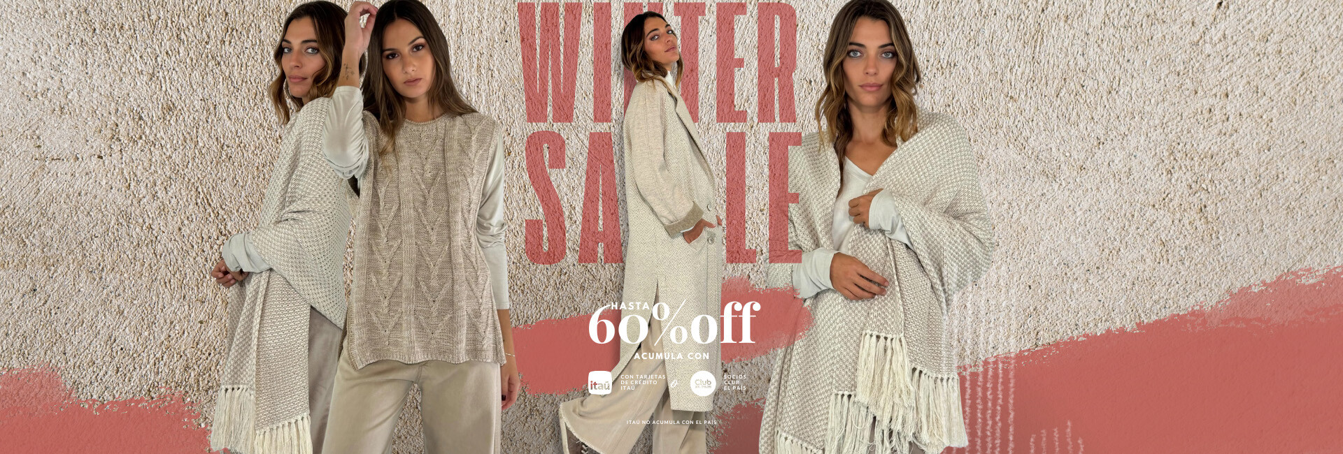WINTER SALE HASTA 60%