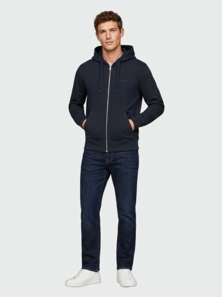 BOSS - Campera deportiva H-Spence Azul Oscuro