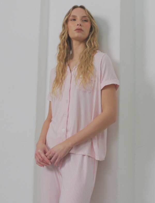 Pijama Con Pantalon ROSA