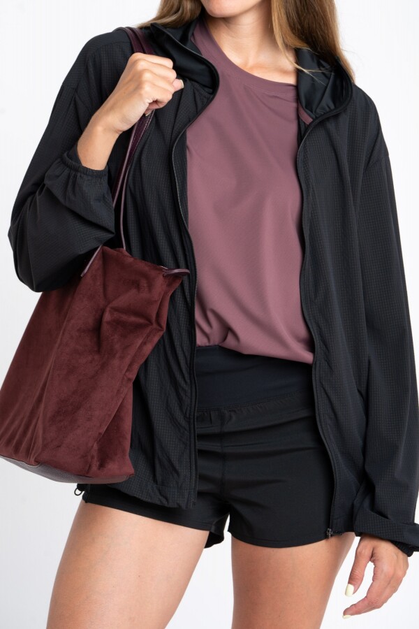 Campera Fitness Negro