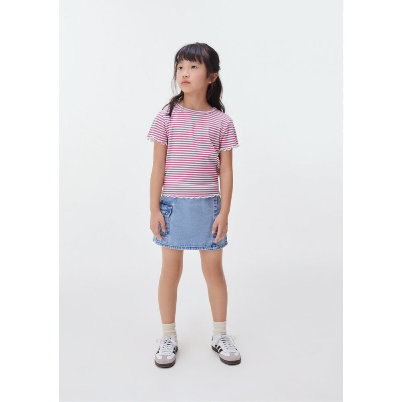 BLUSA MM FEM ROSA/GRAFITO