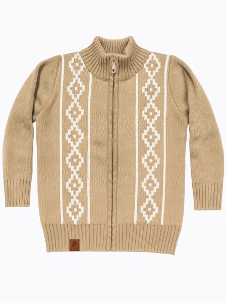 Campera Guarda Pampa Niño Beige