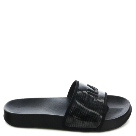 Sandalia de Mujer Fila Flip Flop Drifter Negro - Gris Grafita