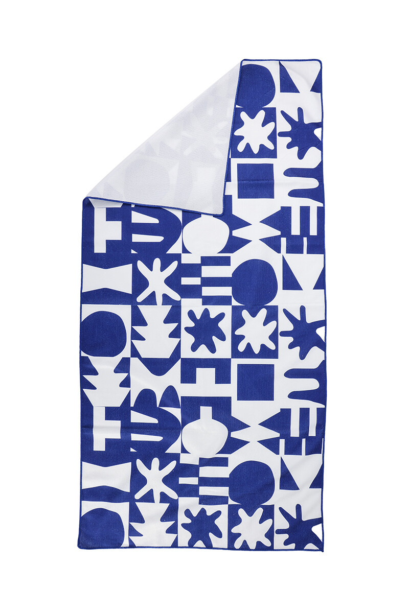 Toalla Geo Azul