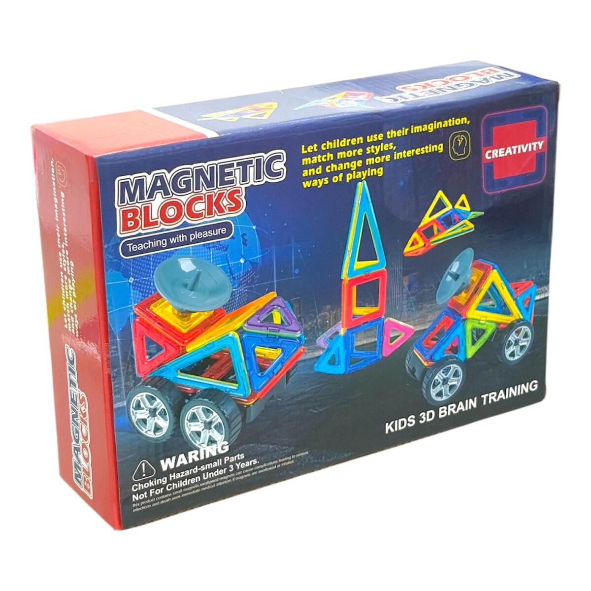 Juego Magnetico Vehiculos 24 Pcs 