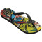 Sandalias Havaianas Top Marvel Classics Hombre Negro/Negro/Rojo