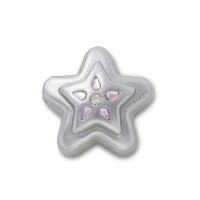 Jibbitz Charm™ Silver Star Locket Multicolor