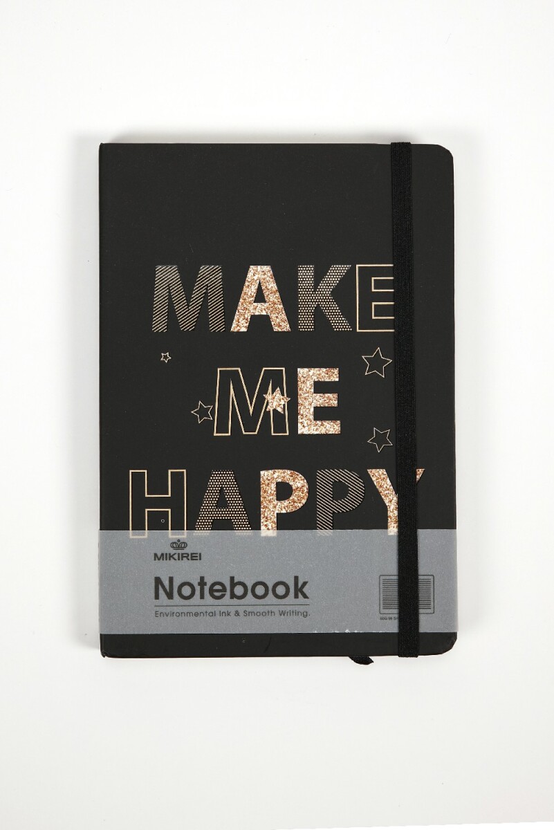 Cuaderno Frases 21x14,5cm, 96 Hojas - Estampado 4 